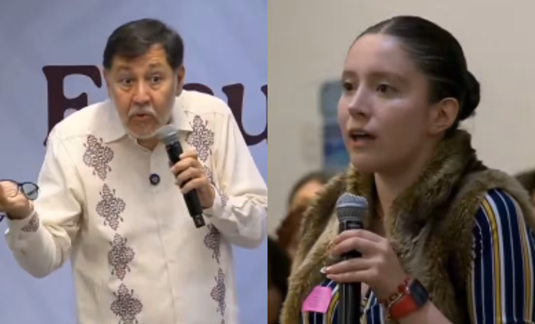 Estudiante de ciencia política se lanza contra Noroña por 