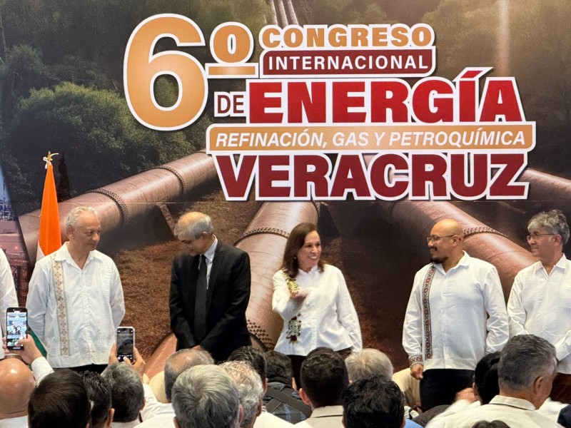 Rocío Nahle inaugura 6to Congreso Internacional de Energía
