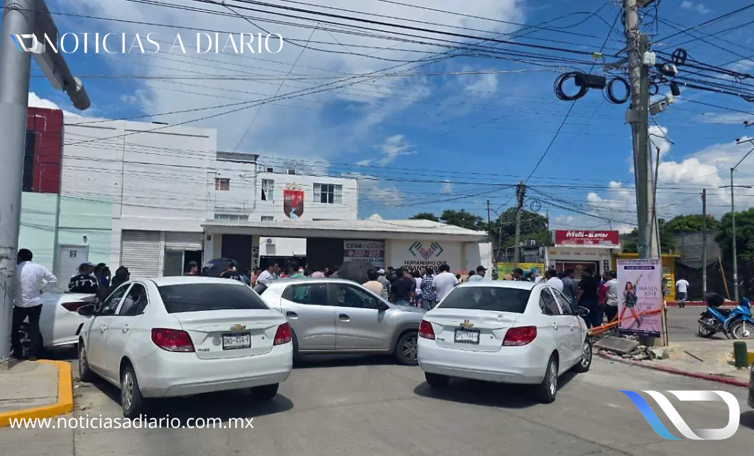 Fue un levantón: Uber y Didi realizan bloqueo frente a Movilidad y Transporte en Tuxtla