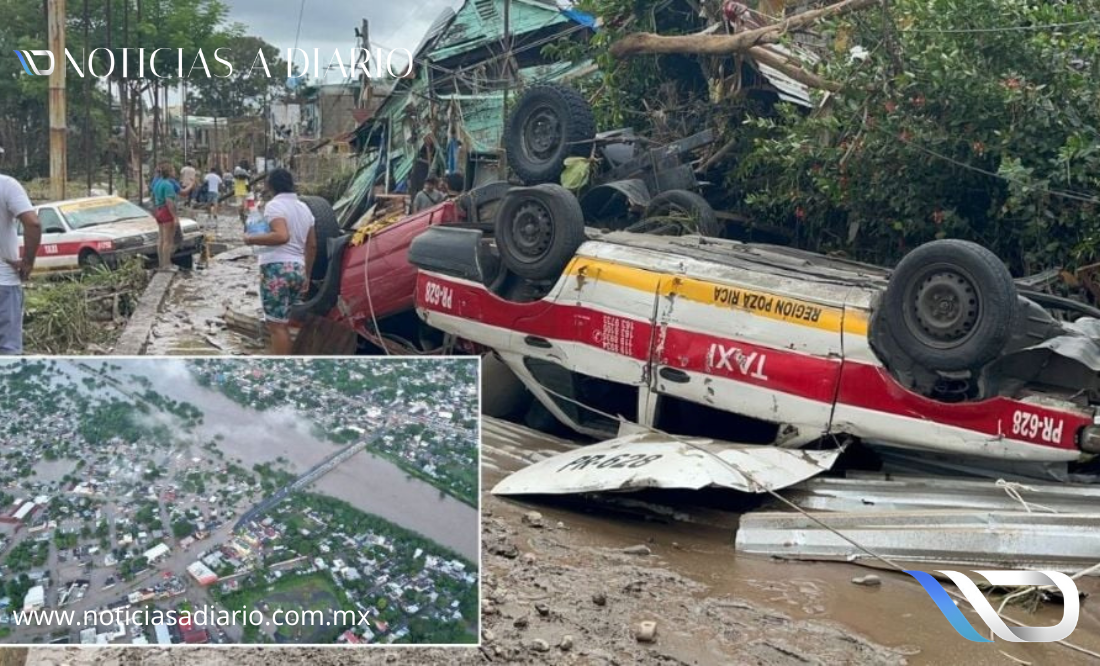 ¿Qué pasa en Poza Rica y las inundaciones en Veracruz? Esta es la actualización