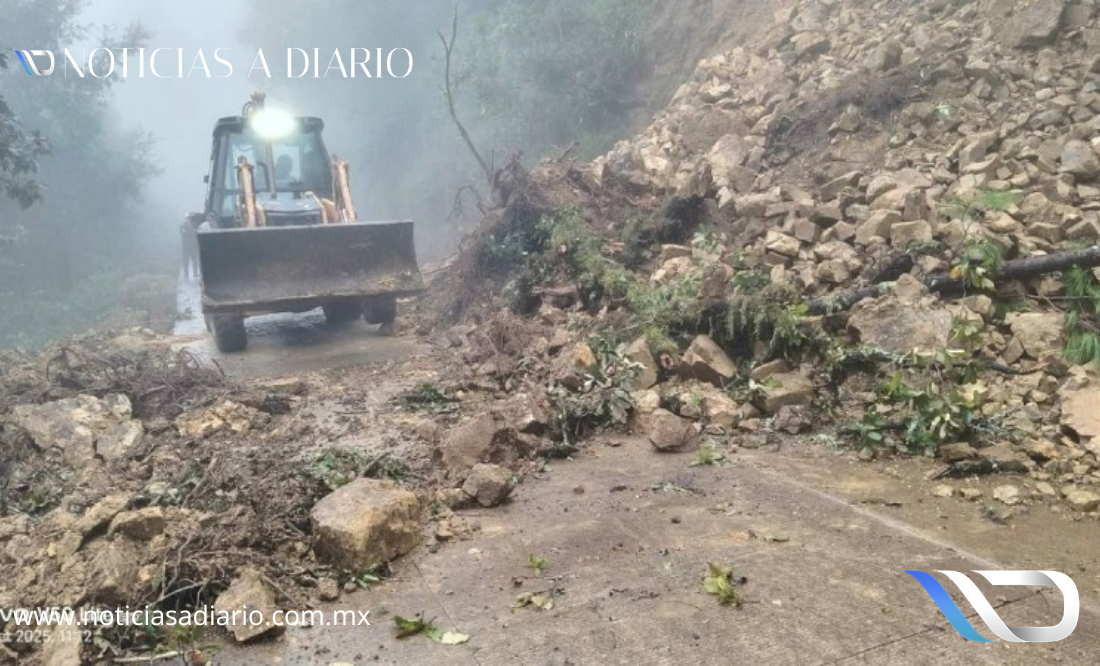 Avanzan los trabajos de rehabilitación de caminos y carreteras en el norte de Veracruz: SICT