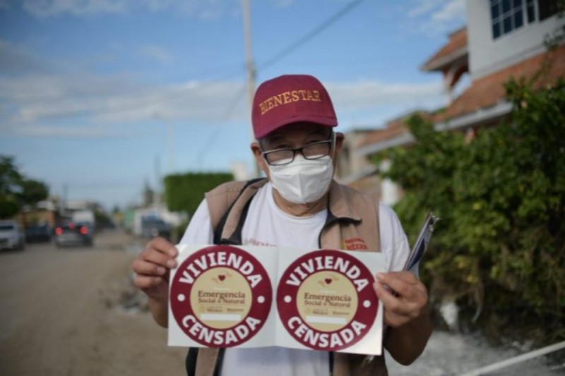 Más de 17 mil viviendas censadas en Veracruz; nadie se quedará sin ser atendido